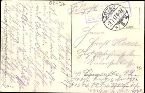 Ak Oybin in der Oberlausitz, Töpfer, Felsentor