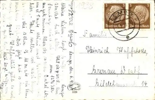 Ak Lemgo in Lippe, Rathaus, Haus Alt-Lemgo, Johannisturm, Nikolai-Türme, Junkerhaus