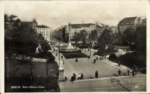 Ak Berlin Kreuzberg, Belle-Alliance-Platz