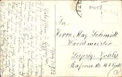 Ak Oschatz in Sachsen, Stadtansicht von  Kirchen und Häuser, grüne Landschaft