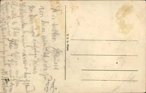 Ak Ostritz in der Oberlausitz, Gesamtansicht, Kirchen