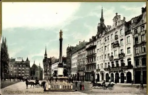 Ak München, Marienplatz