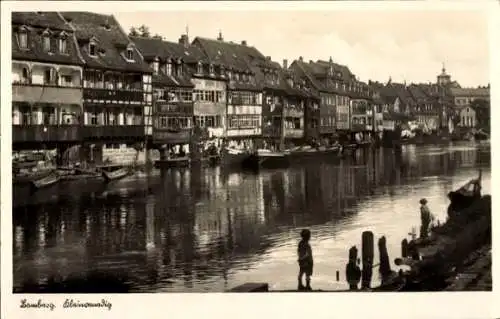 Ak Bamberg in Oberfranken, Klein Venedig