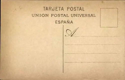 Ak Barcelona Cataluña España, vista general