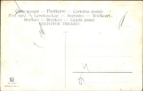Künstler Ak Perlberg, F., Betlehem Palästina, Totalansicht 