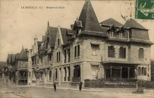Ak La Baule Loire Atlantique, Boulevard Darlu, alte Villen, historische Architektur