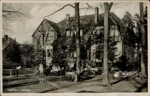 Ak Werminghoff Knappenrode Hoyerswerda in der Oberlausitz, Jagdhaus Koblenz