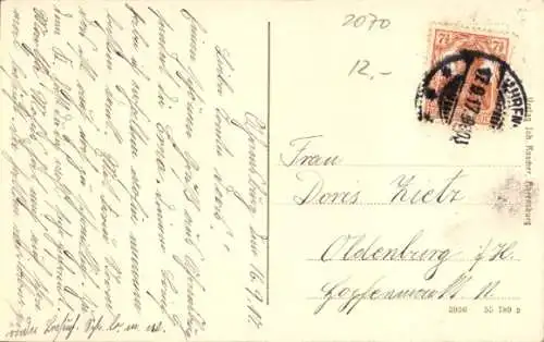 Ak Ahrensburg in Holstein, Alte Schäferkate