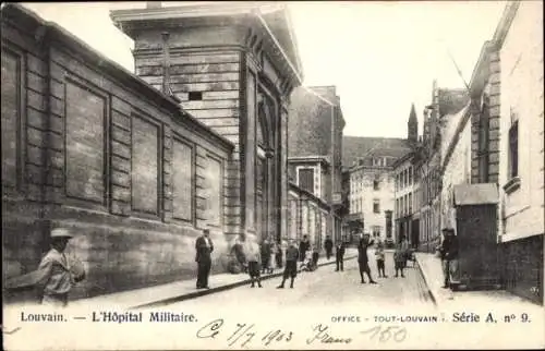 Ak Louvain Leuven Flämisch Brabant, L'Hôpital Militaire