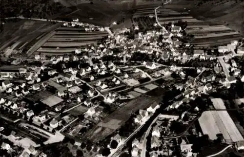 Ak Dettenhausen in Württemberg, Fliegeraufnahme