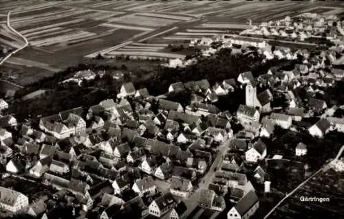 Ak Gärtringen in Württemberg, Fliegeraufnahme