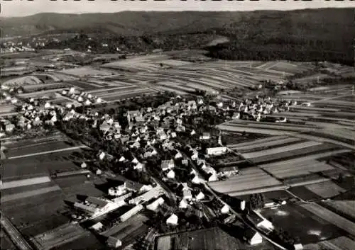 Ak Weiler an der Rems Schorndorf in Württemberg, Fliegeraufnahme