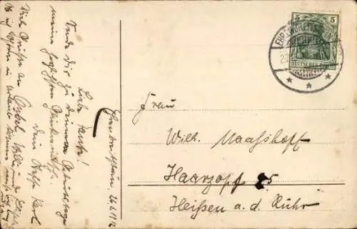 Künstler Ak Kaiserlicher Ulan