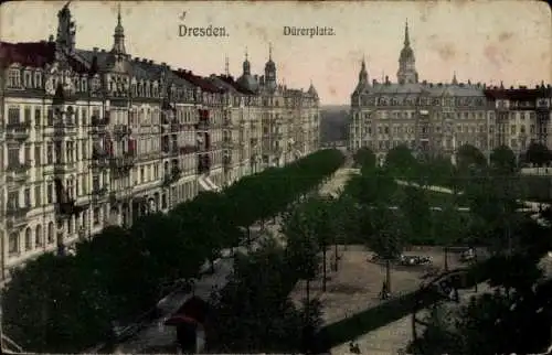 Ak Dresden Altstadt, Dürerplatz