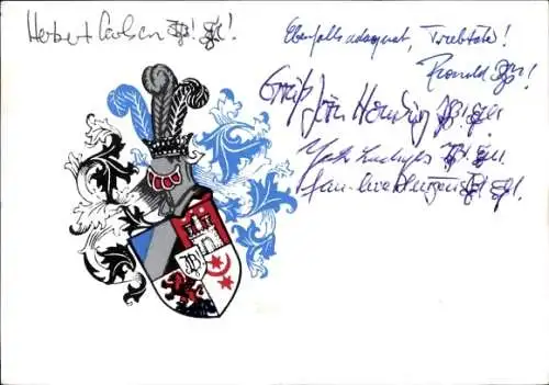 Studentika Ak Hamburg, Corps Irminsul, Wappen, KSCV, WSC