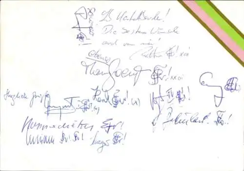 Studentika Ak Würzburg, Corps Franconia, Judenbühlweg 7, Korpsfarben