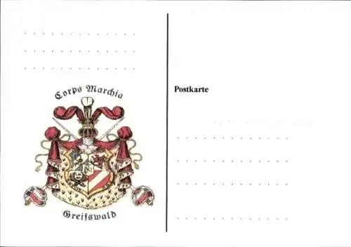 Studentika Ak Greifswald, Corps Marchia, Wappen