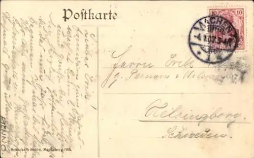 Ak Aachen, Heinrichs Allee