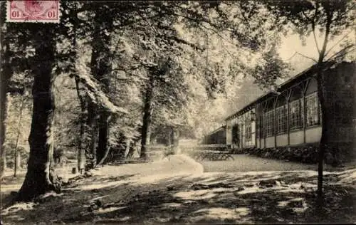 Ak Einbeck in Niedersachsen, Waldgaststätte an den Teichen