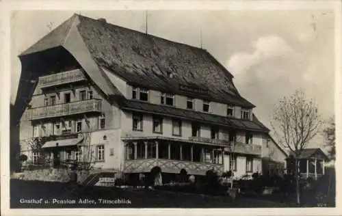 Ak Titisee Neustadt im Breisgau Hochschwarzwald, Gasthof-Pension Adler
