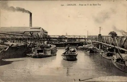 CPA Cholon Vietnam, Pont en U de Binh-Tay