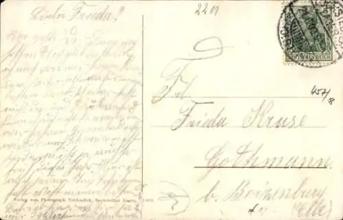 Ak Lockstedt in Holstein, Lockstedter Lager, Einmarsch der Truppen, Mannschaftsbaracke