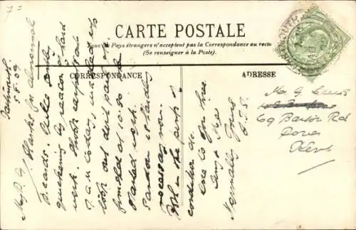 Ak Type de Picheuse, Frau in Tracht, Fischerin