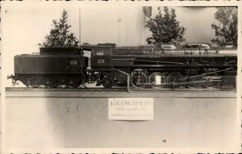 Foto Dampflokomotive Santa Fe 151 Seitenansicht