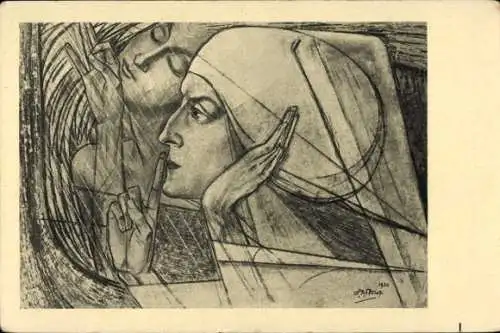 Künstler Ak Toorop, Jan, Inspiratie