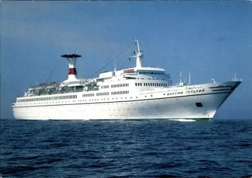 Ak Kreuzfahrtschiff Maxim Gorkiy, Schwarzmeer Reederei