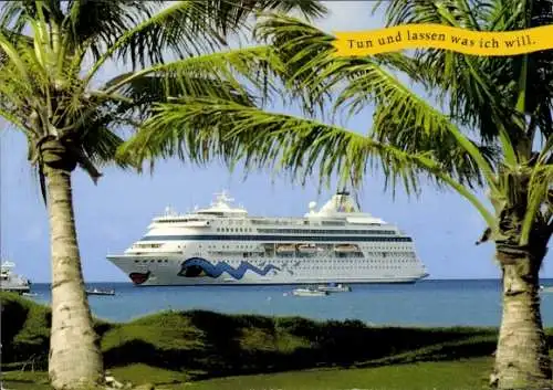 Ak Fährschiff, Passagierschiff, AIDA