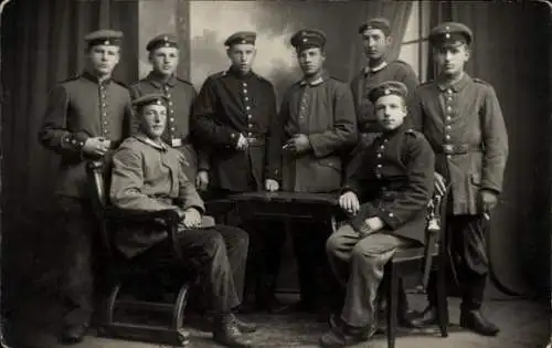 Ak Straß in der Steiermark, Soldaten im ersten Weltkrieg.