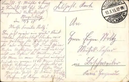 Ak Magdeburg an der Elbe, Kaiserstraße, Straßenbahn