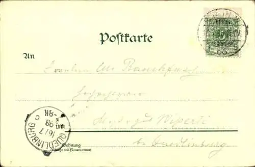 Litho Berlin Mitte, Unter den Linden, Denkmal