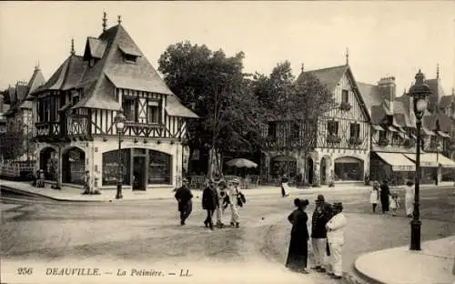 Ak Deauville Calvados, La Potiniere