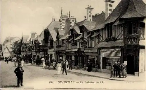 CPA Deauville-Calvados, Potiniere