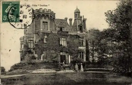 CPA Deauville sur Mer Calvados, Villa Dollfus