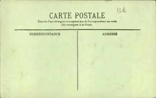 Ak Cabourg Calvados, L'Hotel des Postes, Rue de la Mer