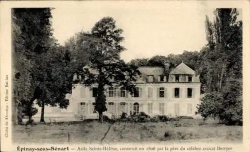 CPA Épinay-sous-Sénart Essonne, Asile Sainte-Hélène