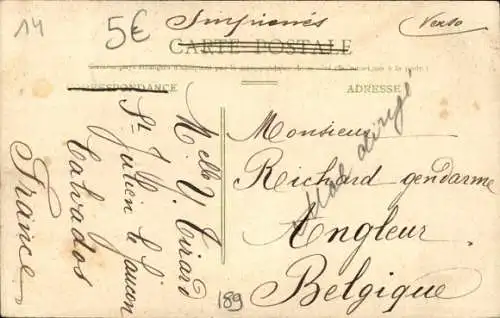 Ak Caen Calvados, Hotel de la Prefecture