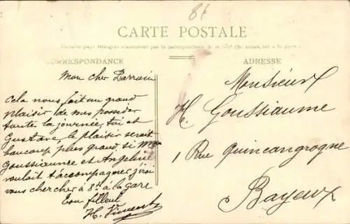 Ak Caen Calvados, Hôtel de la Préfecture