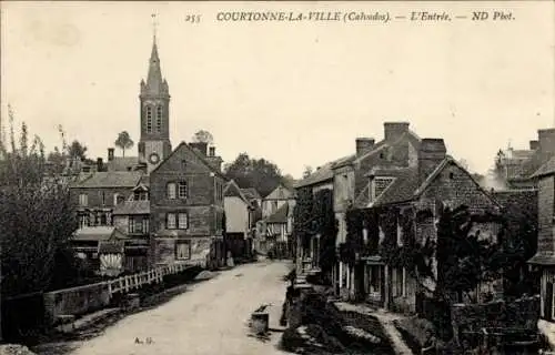 CPA Courtonne la Ville Calvados, Vue generale