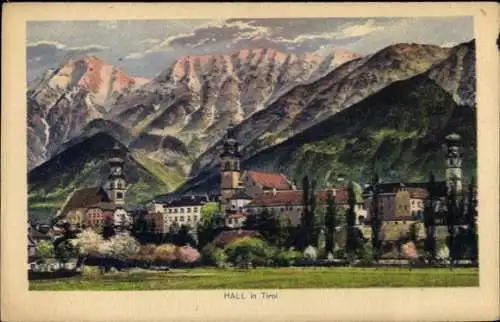 Ak Hall in Tirol, Panorama