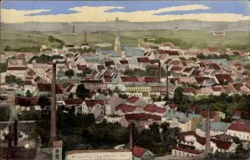 Ak Rosswein Roßwein in Sachsen, Gesamtansicht