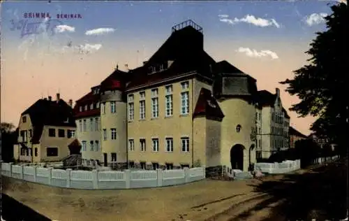 Ak Grimma in Sachsen, Seminar