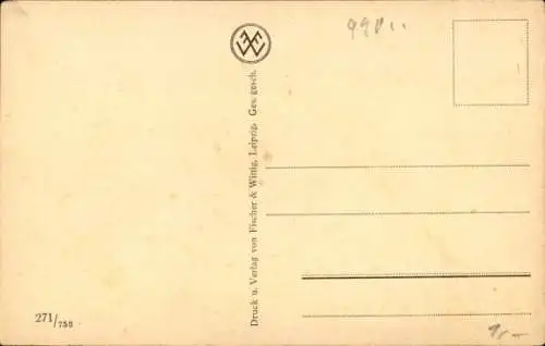 Ak Erfurt in Thüringen, Alter Hof in der Paulstraße