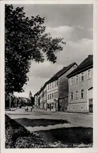Ak Tambach Dietharz in Thüringen, Hauptstraße