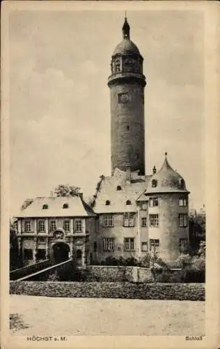 Ak Höchst Frankfurt am Main, Schloss