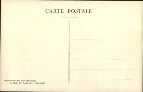 Ak Salomoninseln Ozeanien, Demeure de Missionaire dans la brousse