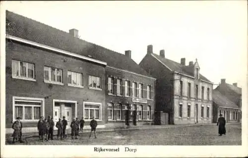 Ak Rijkevorsel Flandern Antwerpen, Dorp